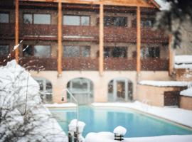 Alliey & Spa Piscine Appart-hôtel Serre chevalier, spa hotel in Le Monêtier-les-Bains