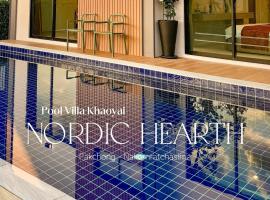 Nordic Hearth Pool Villa KhaoYai, &uuml;d&uuml;lőh&aacute;z Pongtalongban