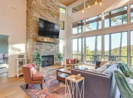 Modern Mtn Cabin with Deck and Views in Blue Ridge!