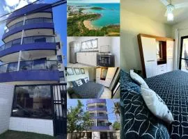Dois quartos com ar a 190 m de praia Paradisíaca