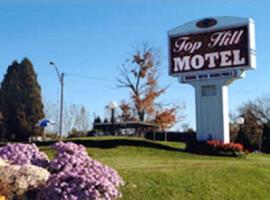 Top Hill Motel, hótel í Saratoga Springs