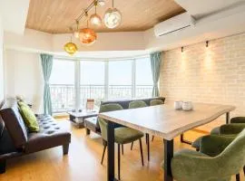 Nakajima Park stay AMS tower 27F Panoramic view of Sapporo city