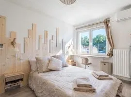 Chambre Lucie - 2 SDB - Balcon - Parking - WIFI