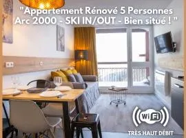Appartement Arc 2000 Rénové 5 personnes Paradiski