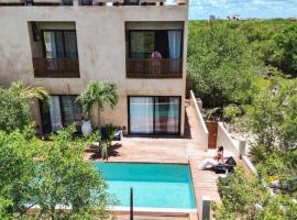 Piquete Holbox, hotel en Isla Holbox