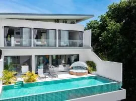 X Villa Luxury Bophut 3BR Seaview Pool Villa