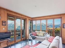 Apt Veysonnaz avec terrasse et vue imprenable, διαμέρισμα σε Veysonnaz