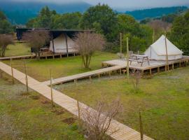 Praderas Los Peumos Glamping-Cabañas, luxusní kemp v destinaci Talca