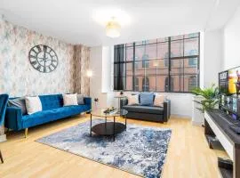 LUXURY SEA BLUE-Birmingham central apartment