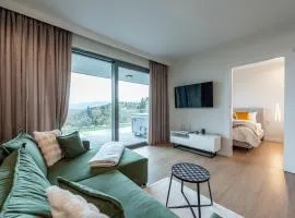 Aparts4U - Kras Resort Apartament A103 z prywatnym jacuzzi i widokiem na góry