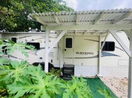 RV in the Little Jungle by Legnalife, אתר קמפינג בהומסטד