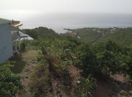 Nouveau logement neuf Prix attractif Chambre Simple ou double Haut de Villa Terrasse Vue sur Mer, hotel v destinaci Bouillante