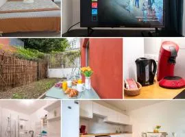 Superbe appartement 1min métro7 Rez-de-chaussée