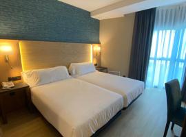 Hotel Zentral Gijón Rey Pelayo, hotel económico em Gijón