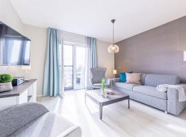 Boddenglück mit 2 Schlafzimmer und Ostbalkon, Hotel in Wustrow