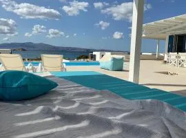Sun, Beachfront Villa with Stunning Views, Mikri Vigla Naxos