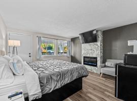 King Bed in Lux Boutique Hotel, hotel v destinaci Marshfield