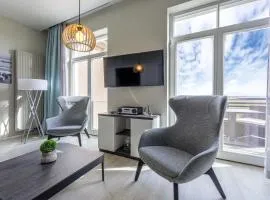 Ostseeperle - 5-Sterne-Ferienwohnung für den perfekten Wellnessurlaub mit Blick auf den Bodden
