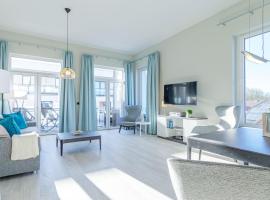 Käptenslounge - Ferienapartment für vier Personen mit Westbalkon und komfortabler Ausstattung，位于欧巴德伍斯图的酒店