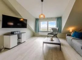 Seebadidylle - 5 Sterne Ferienwohnung mit Traumhaftem Blick auf den Saaler Bodden aus dem dritten Obergeschoss