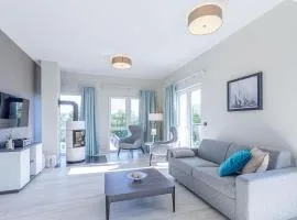 Rundblick - Stilvolle 5-Sterne-Ferienwohnung mit Blick auf den Bodden