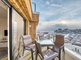 Wohlfühloase in der Hafenresidenz mit Balkon und Wellness