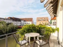 Hafenoase mit Eckbalkon