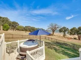 300 Feet to Lake Texoma Modern Home with Deck!