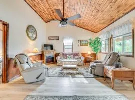 2 Mi to Lake Champlain Cabin with River Access!