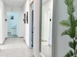 Moderne 3-Zimmer-Ferienwohnung bei Frankfurt - frisch renoviert, zentral gelegen und perfekt für Familien und Business-Trips
