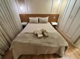 Flat Univer Pamplona Jardins com cozinha e garagem 1901