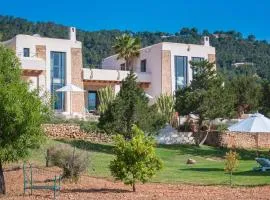 Villa in Es Cubells with Sea Views & Pool