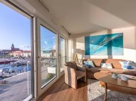 Hafenperle - Apartment mit Balkon & Wellnessbereich in der Hafenresidenz