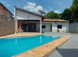 MAURA · Casa com piscina e churrasqueira 2 suítes+3quartos