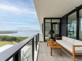 Modern 2BR with Balcony, Pool & Parking