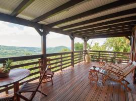 "Rhodiola" Superbe T2 vue panoramique mer Grande Anse、デエエのホテル