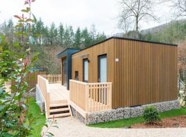 Modern chalet with dishwasher, in a holiday park, in a natural environment, viešbutis mieste Obereisenbach