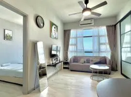 JQ Unity Homestay 2 High Floor Seaview Netflix 6pax