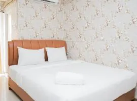 Homey Studio Apartment at Green Palm Residence By Travelio