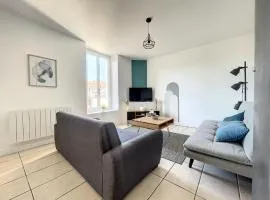 Le Havre des Ecoles - 2chambres-Rez de jardin et Parking-BBQ