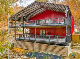 Beaver Lake Home on 3 Acres with Lake Access!