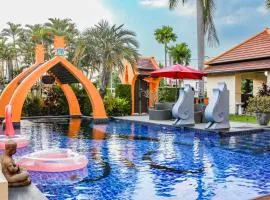 Hidden Think Pool Villa 4BR 6Beds 15Mins to Walk Street 芭堤雅隱禪泳池別墅