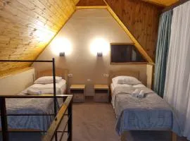 Gergeti wood -hut for 4 people