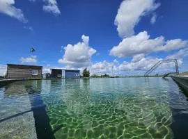 Prima Camping Resort Boddenblick -Stellplätze-Schlaffässer-Tiny Houses in Ostsee Nähe