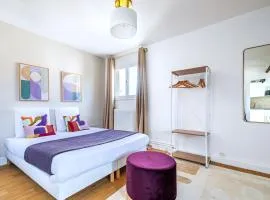 Studio coloré proche Paris Parc des Princes- II