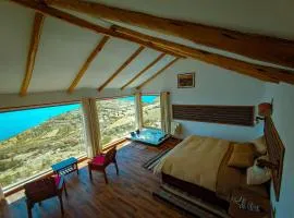 Ecolodge K'arasirca、Comunidad Yumaniのシャレー