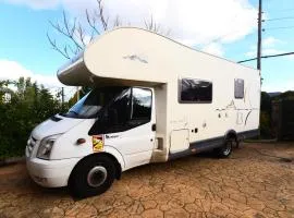 Autocaravana en La pedriza