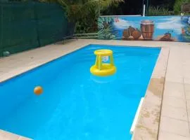 Appartement familial avec piscine à Rivière-Pilote, 92 m²