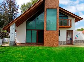 Cabaña familiar en Huasca, hôtel à Huasca de Ocampo