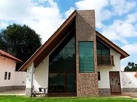 Hermosa Cabaña familiar en Huasca